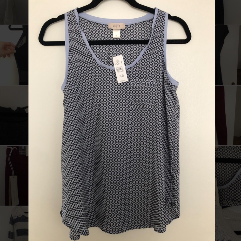 Loft pattern tank top